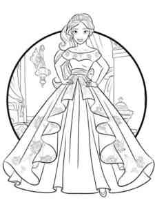 Elena of Avalor 27 coloring page