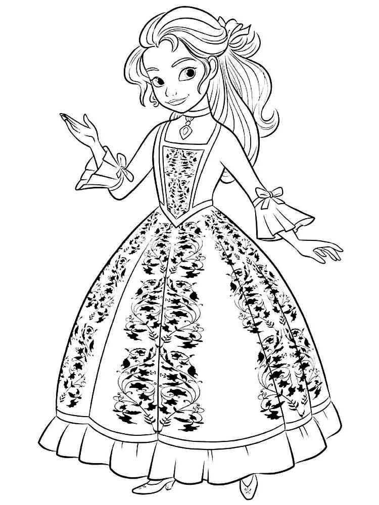 Elena of Avalor 32 coloring page