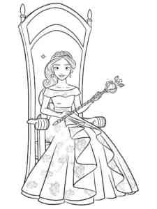 Elena of Avalor 33 coloring page
