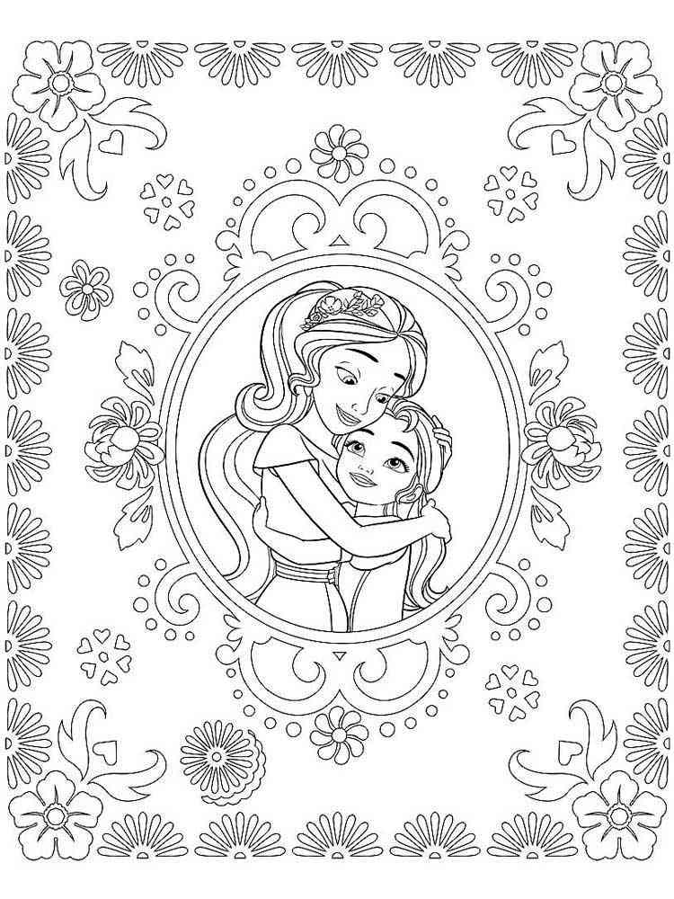 Elena of Avalor 6 coloring page