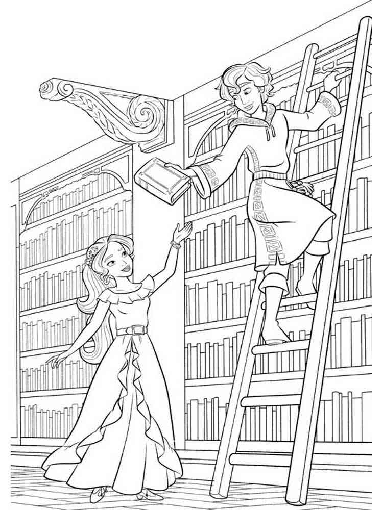 Elena of Avalor 8 coloring page