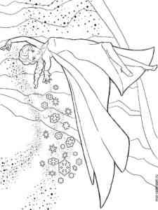 Elsa and Anna 24 coloring page