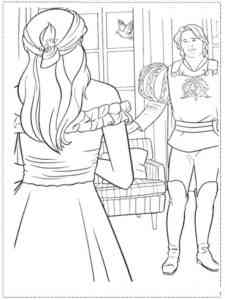 Enchanted 16 coloring page