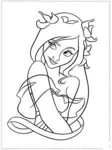 Enchanted 2 coloring page