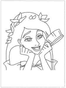 Enchanted 3 coloring page