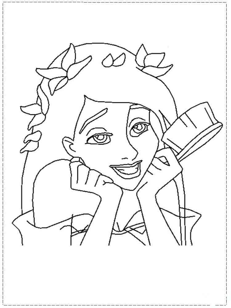 Enchanted 3 coloring page