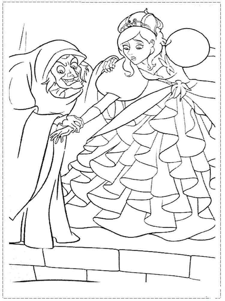 Enchanted 4 coloring page
