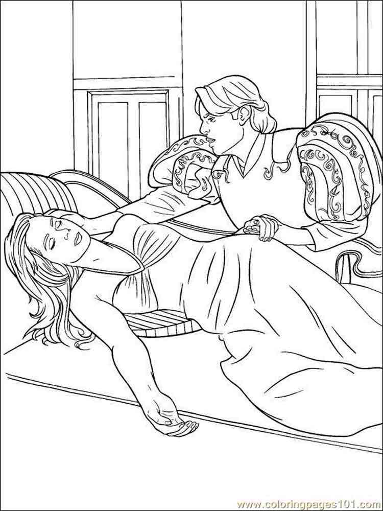 Enchanted 8 coloring page