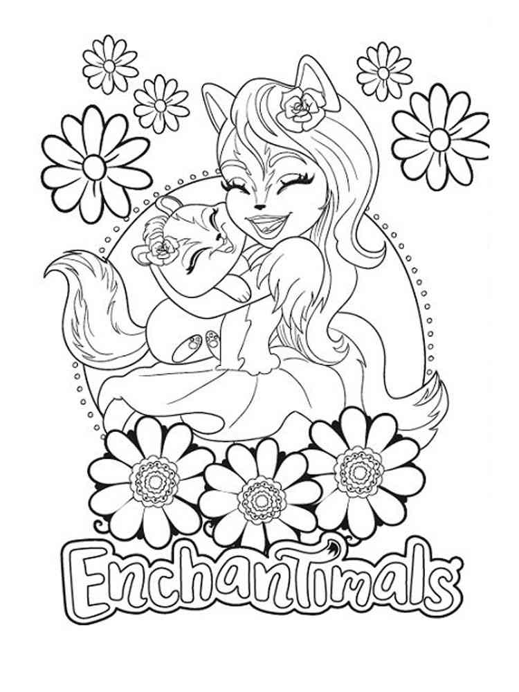 Enchantimals 26 coloring page