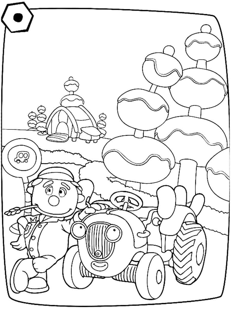 Engie Benjy 12 coloring page