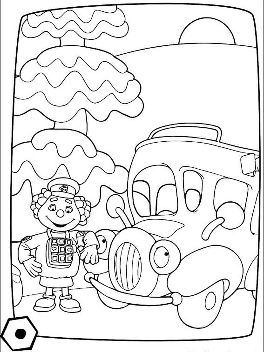 Engie Benjy 3 coloring page