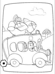 Engie Benjy 4 coloring page