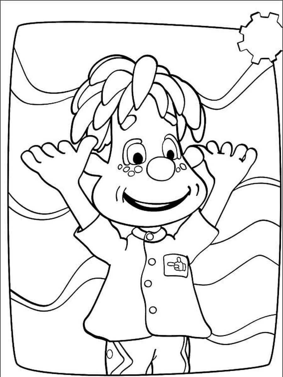 Engie Benjy 8 coloring page