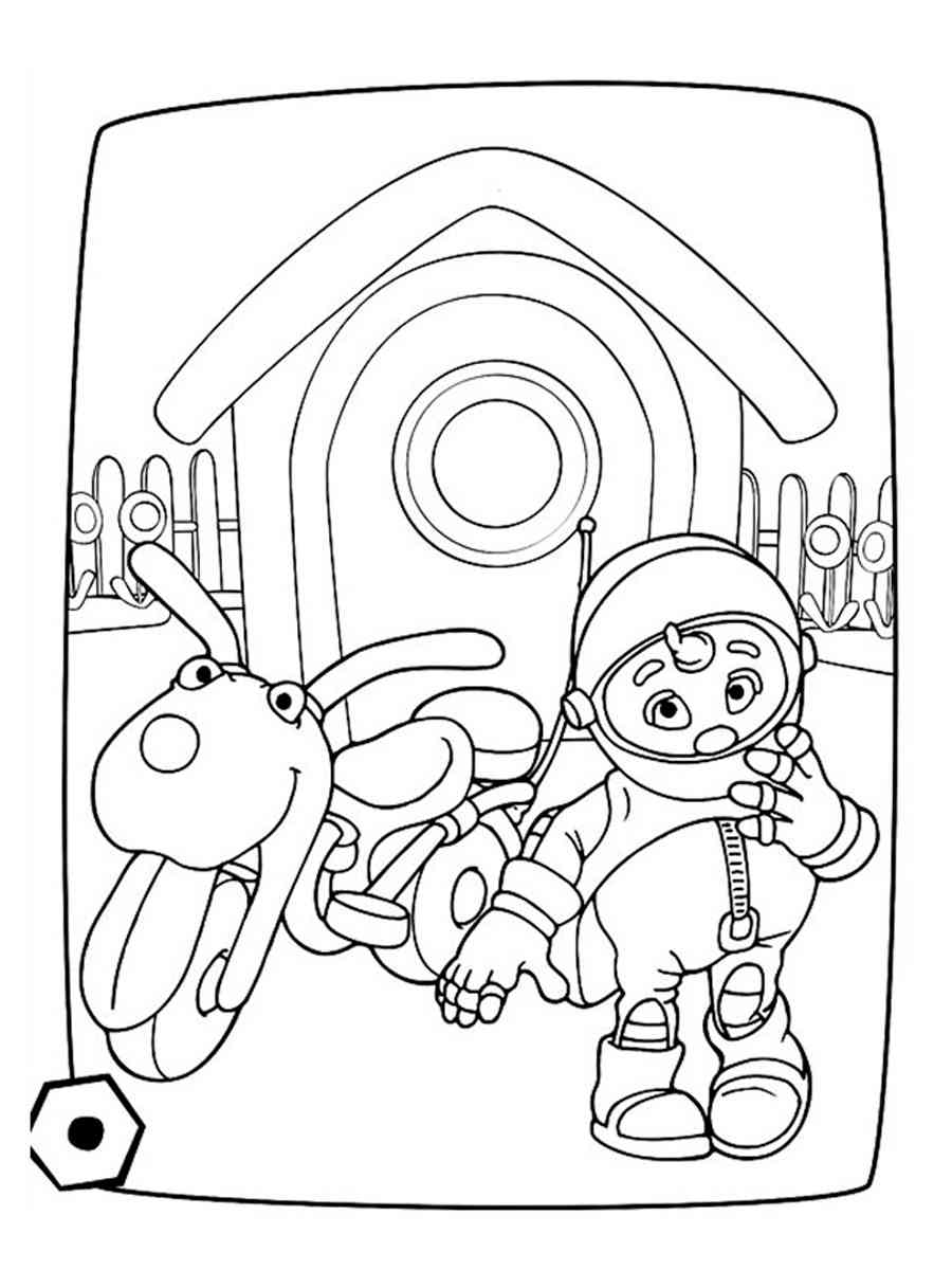 Engie Benjy 9 coloring page