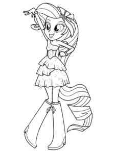 Equestria Girls 12 coloring page