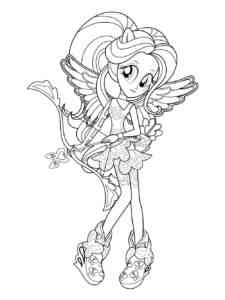 Equestria Girls 14 coloring page
