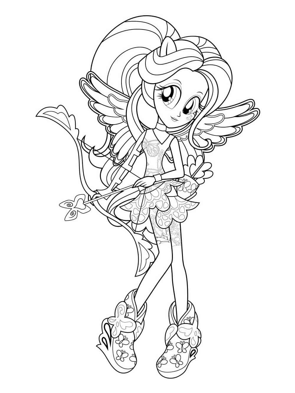 Equestria Girls 14 coloring page