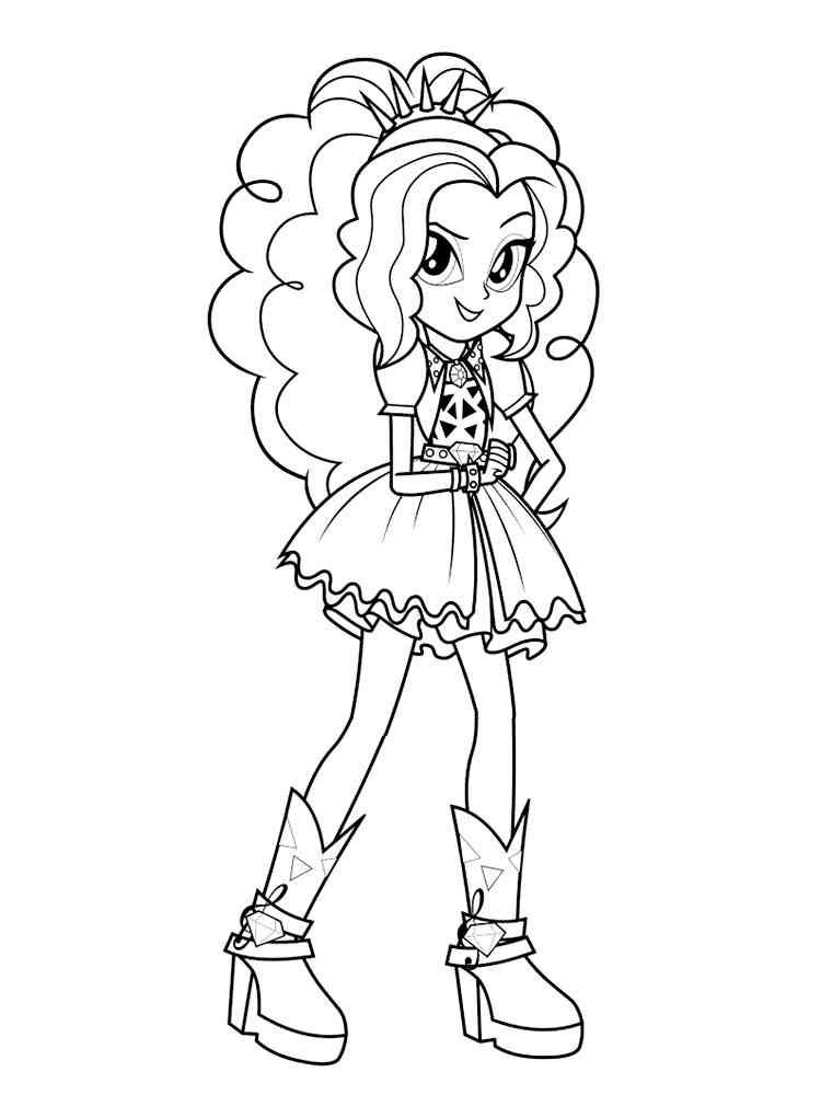 Equestria Girls 15 coloring page