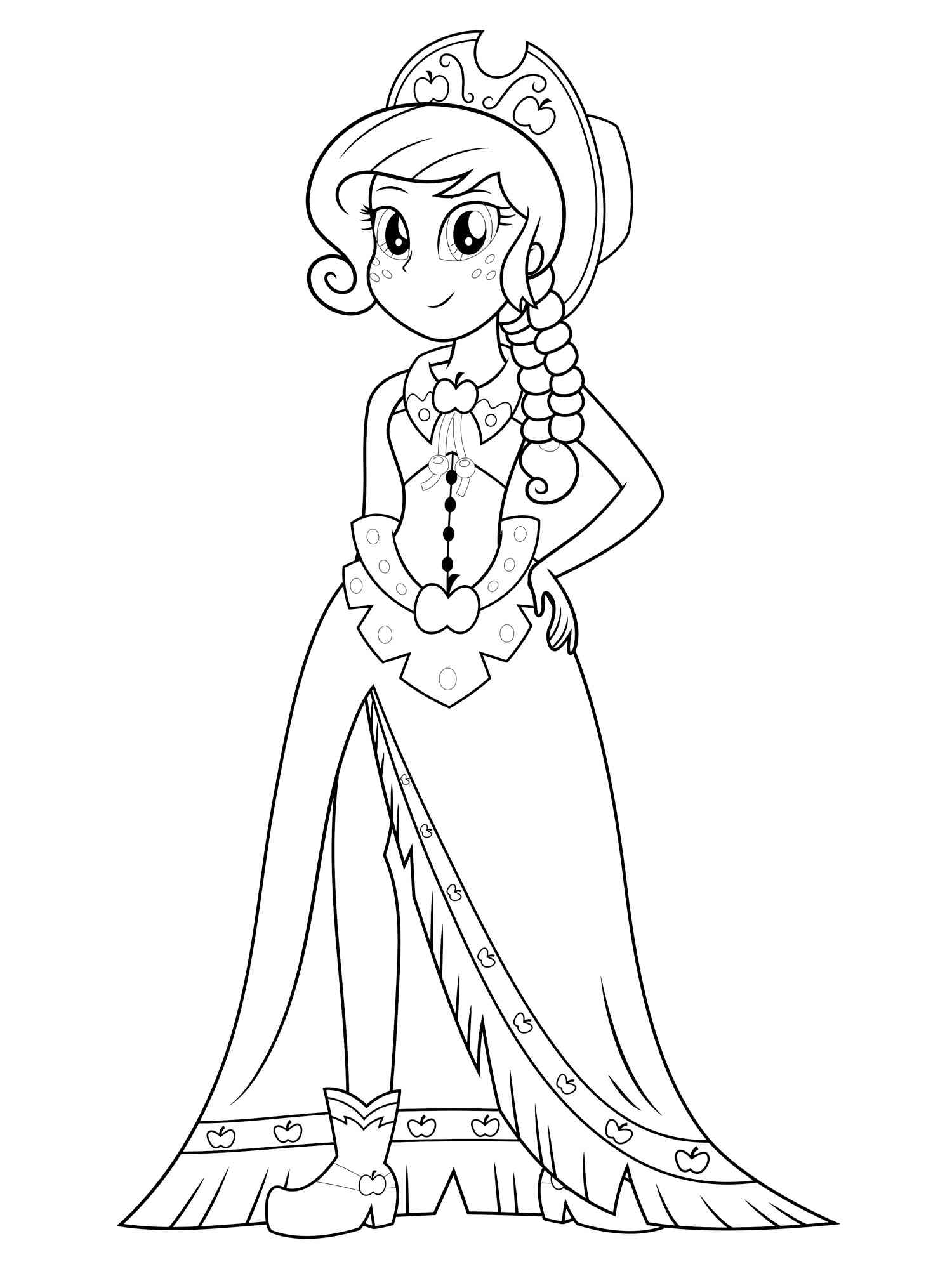 Equestria Girls 18 coloring page