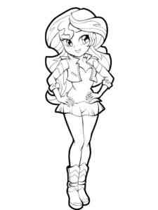 Equestria Girls 2 coloring page