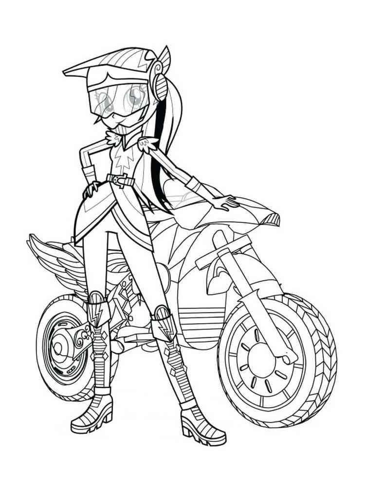 Equestria Girls 25 coloring page