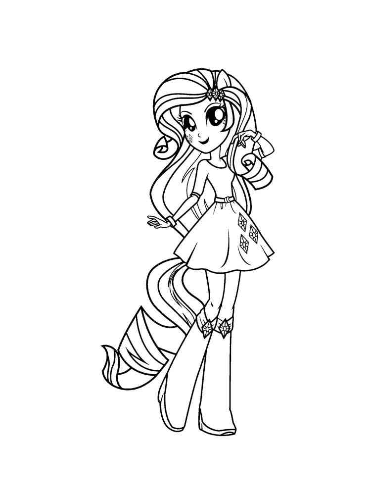 Equestria Girls 26 coloring page