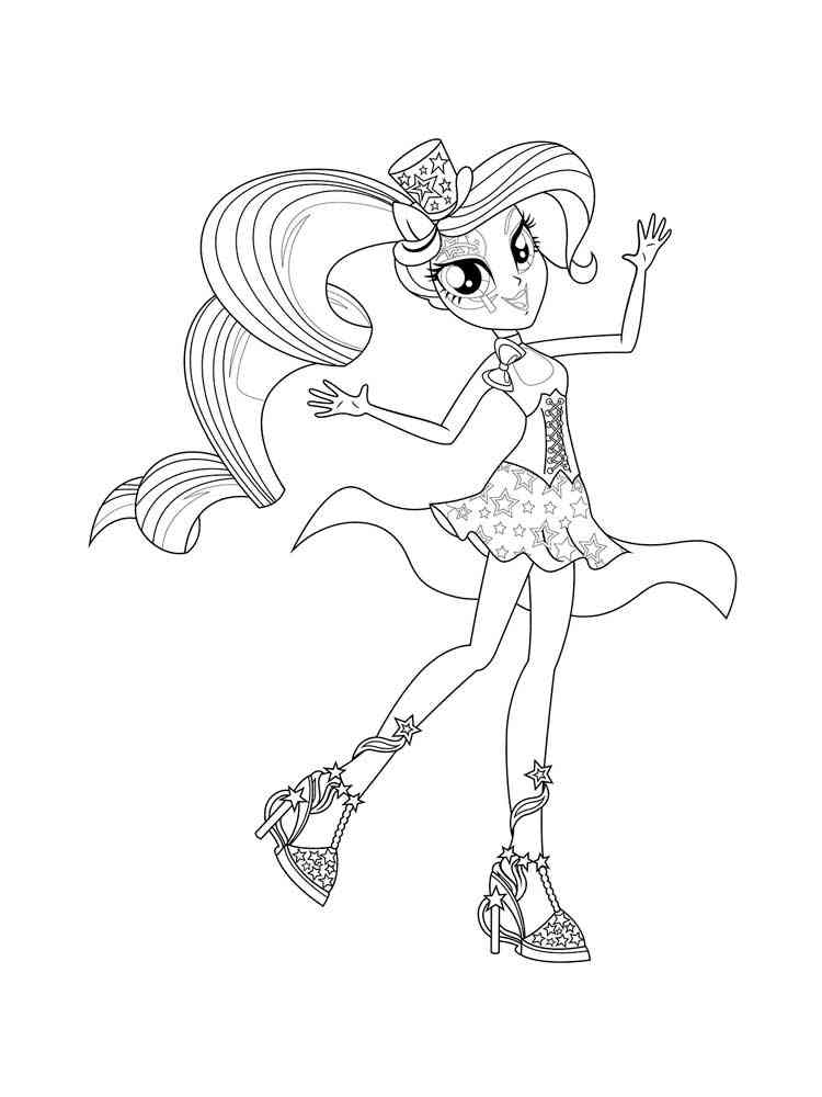 Equestria Girls 28 coloring page
