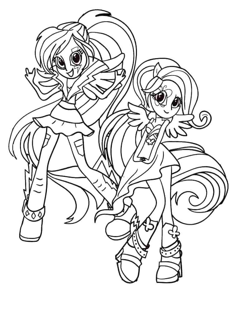 Equestria Girls 33 coloring page