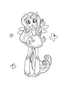 Equestria Girls 40 coloring page