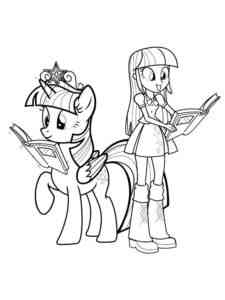 Equestria Girls 44 coloring page