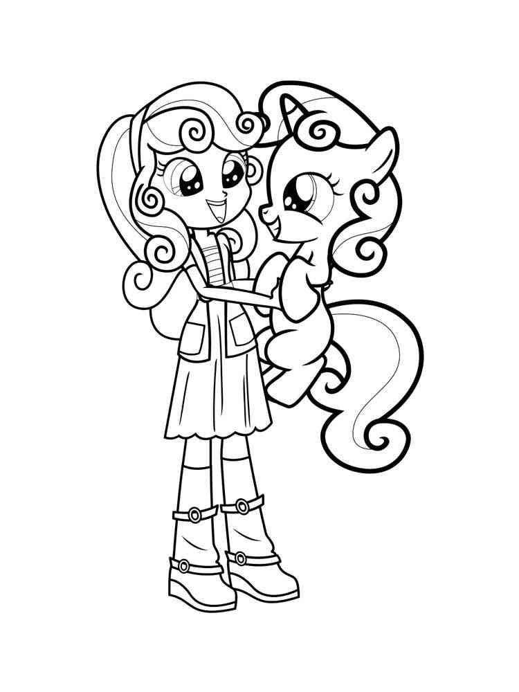 Equestria Girls 45 coloring page