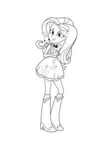 Equestria Girls 46 coloring page