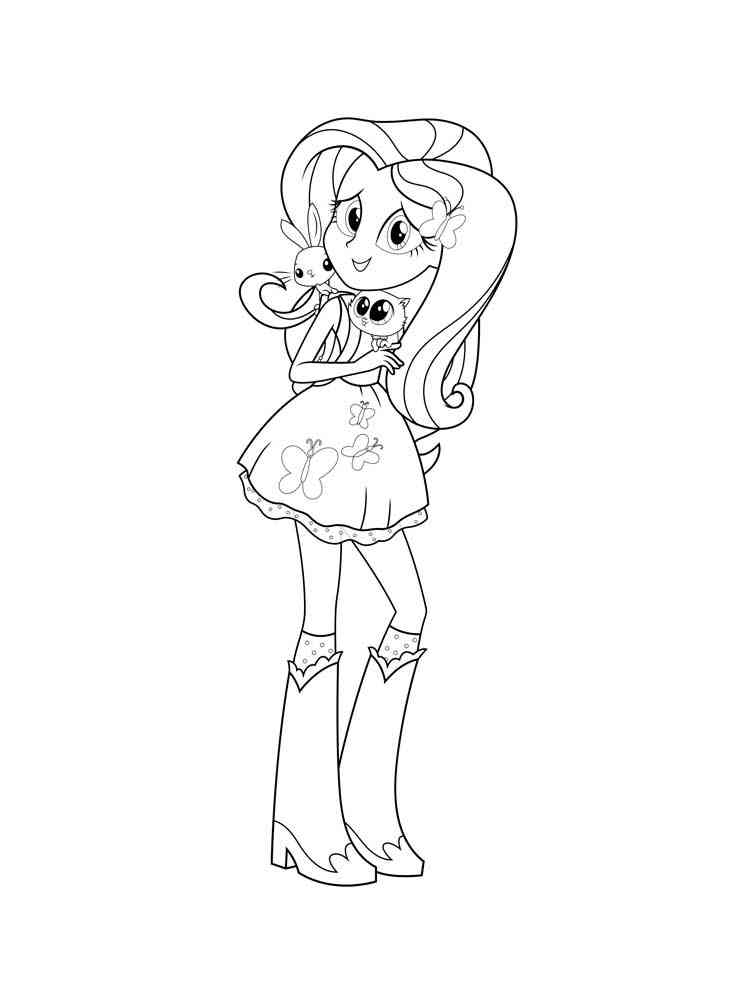 Equestria Girls 46 coloring page