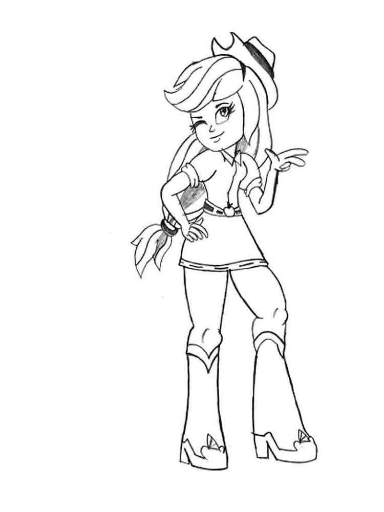 Equestria Girls 51 coloring page
