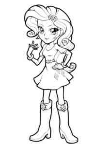 Equestria Girls 6 coloring page