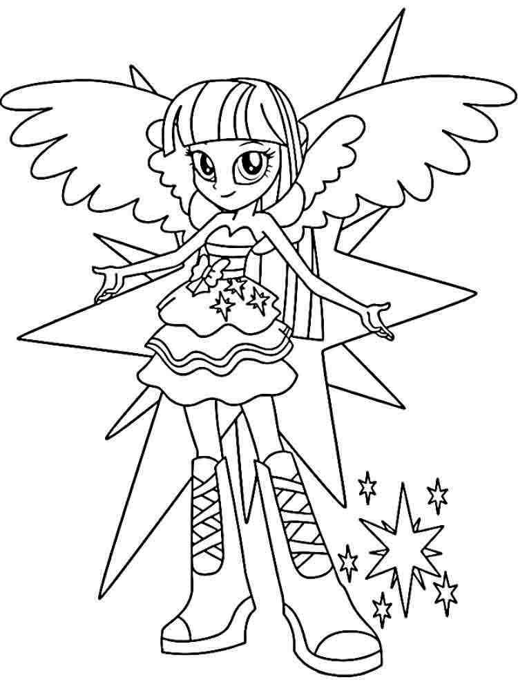 Equestria Girls 63 coloring page