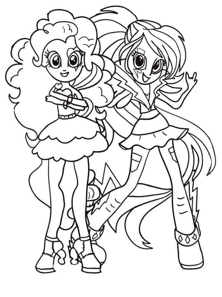 Equestria Girls 68 coloring page