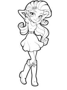 Equestria Girls 7 coloring page