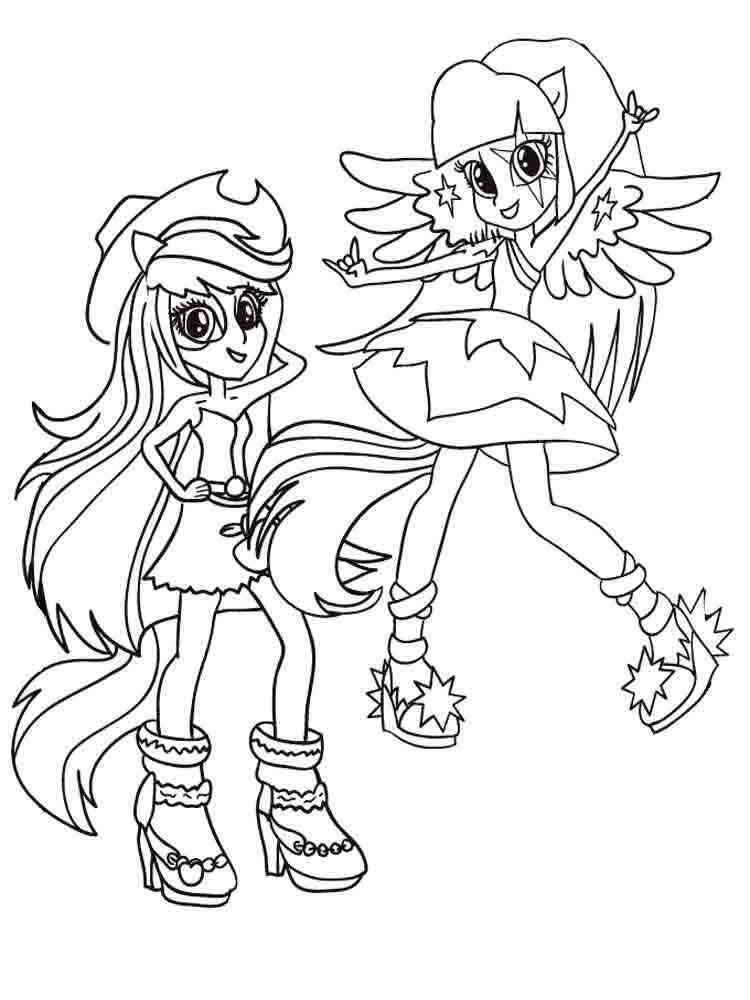 Equestria Girls 72 coloring page