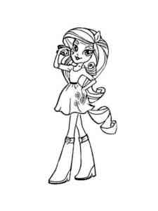 Equestria Girls 75 coloring page