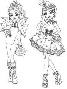 Ever After High 12 coloring page