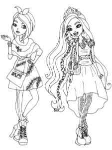 Ever After High 13 coloring page