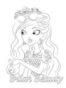 Ever After High 17 coloring page