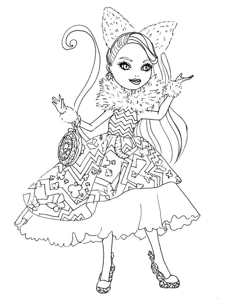 Ever After High 18 coloring page