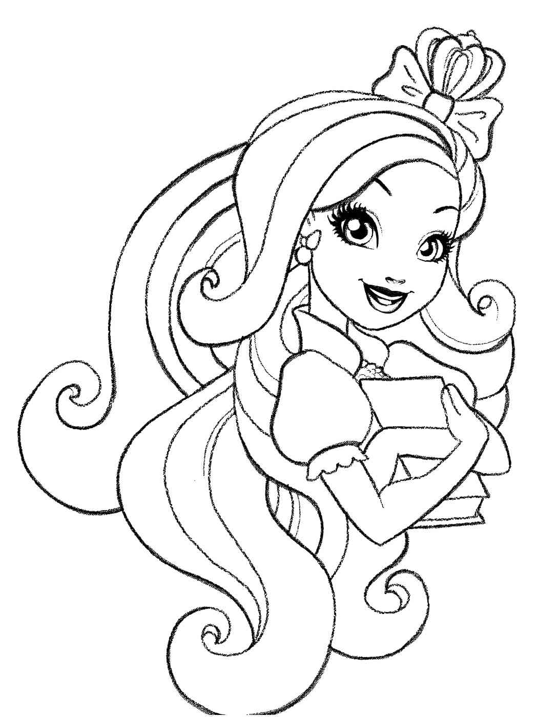 Ever After High 21 coloring page