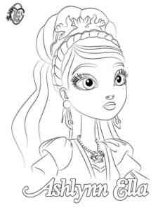 Ever After High 26 coloring page