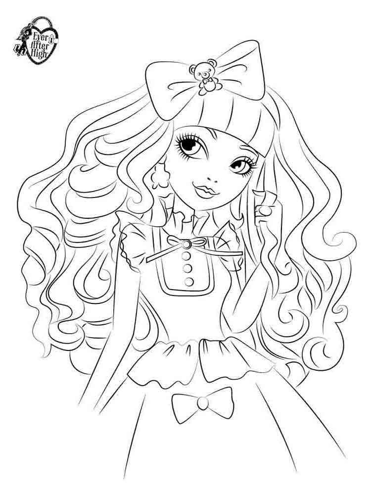 Ever After High 27 coloring page