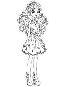 Ever After High 3 coloring page
