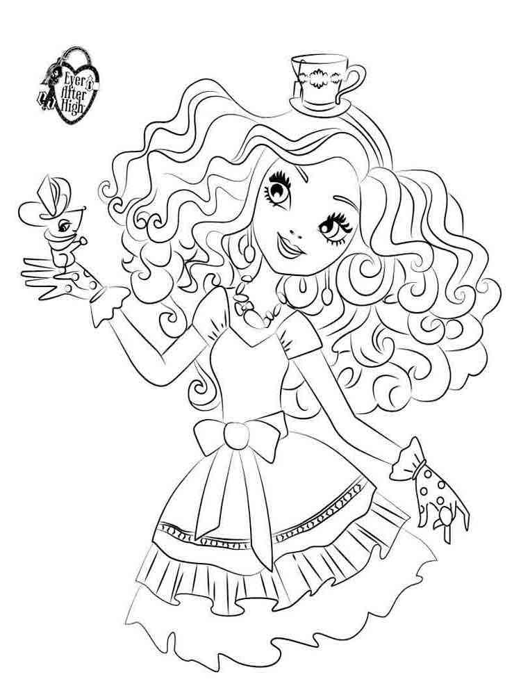 Ever After High 35 coloring page
