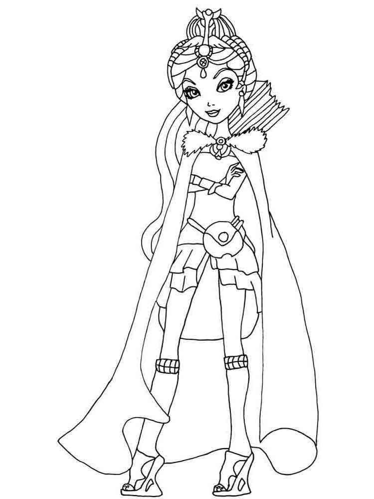 Ever After High 37 coloring page